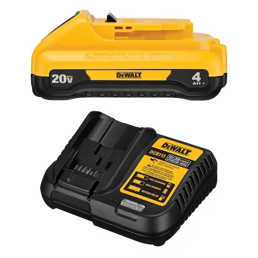 Dewalt Dcb240c 20V Compact Battery Starter Kit 4.0Ah 1