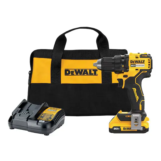 Dewalt Dcd793d1 20V Max Brushless Cordless 1/2 In. Drill/Driver Kit 1