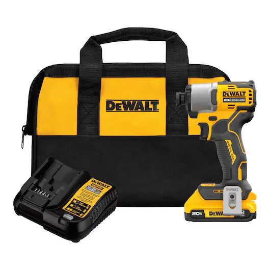 Dewalt Dcf840d1 20-Volt Max Brushless Cordless 1/4 In. Driver Kit 1
