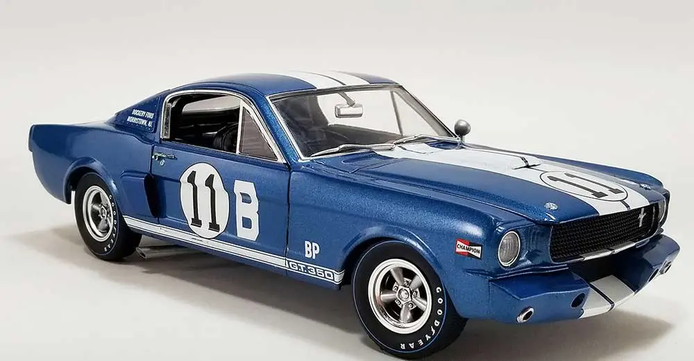 1:18Th Shelby Gt 350R #11B Mark Donohue-Dockery Ford 1