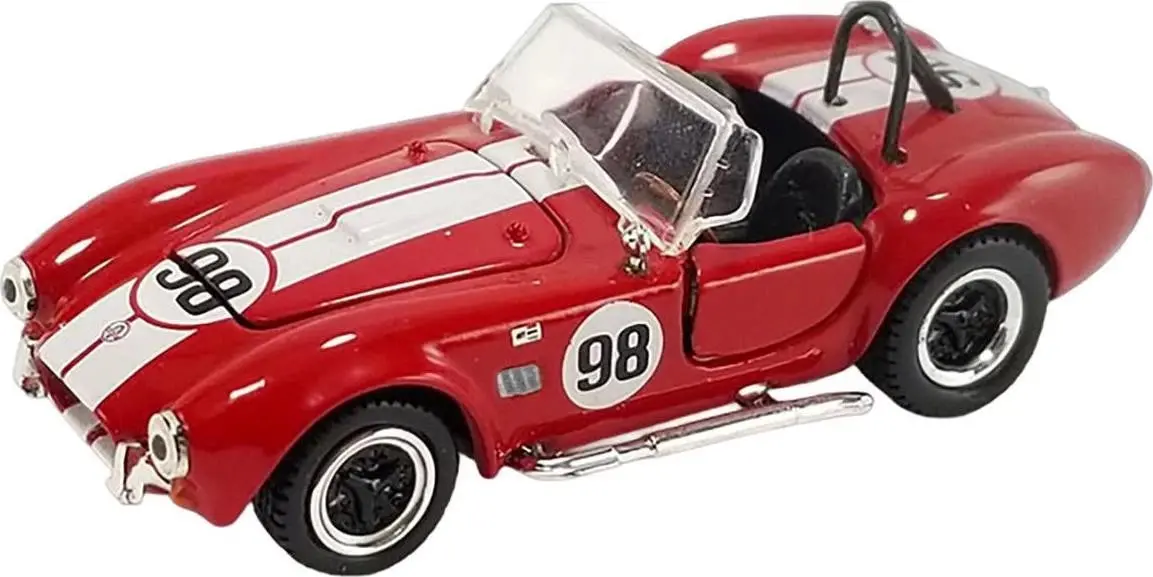 1:64Th Shelby Cobra 427 S/C #98 Red With White Stripes 1