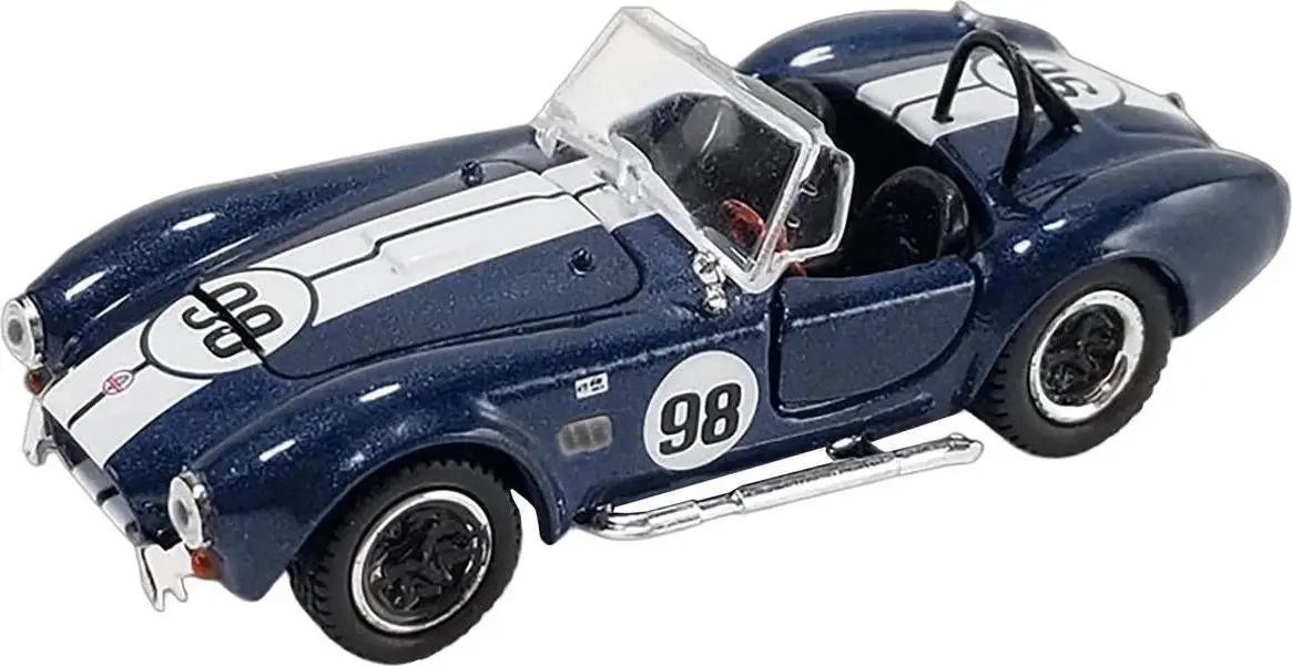 1:64Th Shelby Cobra 427 S/C #98 Blue With White Stripes 1
