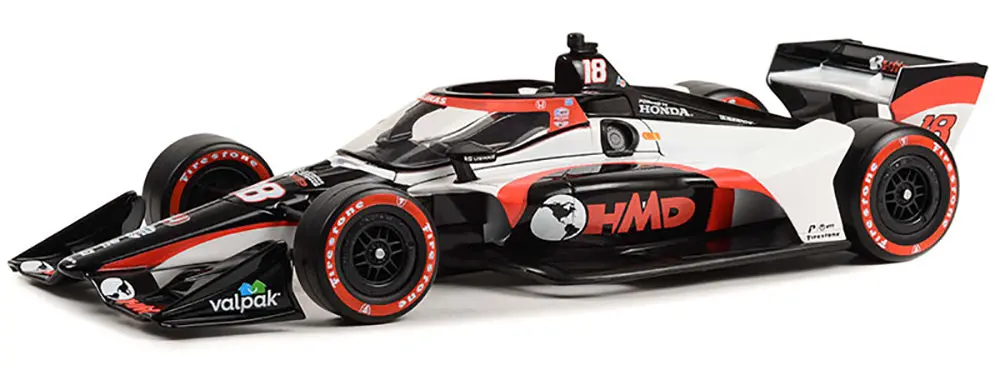 1:18Th David Malukas #18 Dale Coyne Racing Hmd Trucking 2023 1