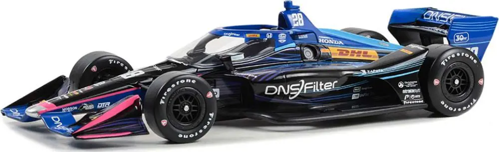 1:18Th Romain Grosjean #28 Andretti Autosport Dns Filter 2023 Road Course 1