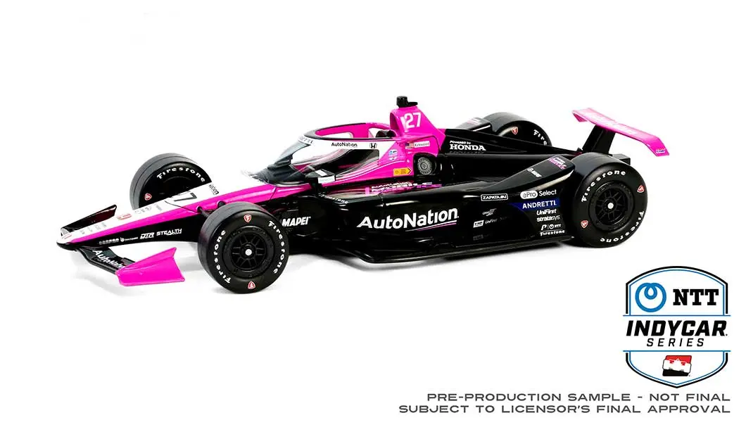 1:18Th Andretti Autosport #27 Kyle Kirkwood Autonation 2024 1
