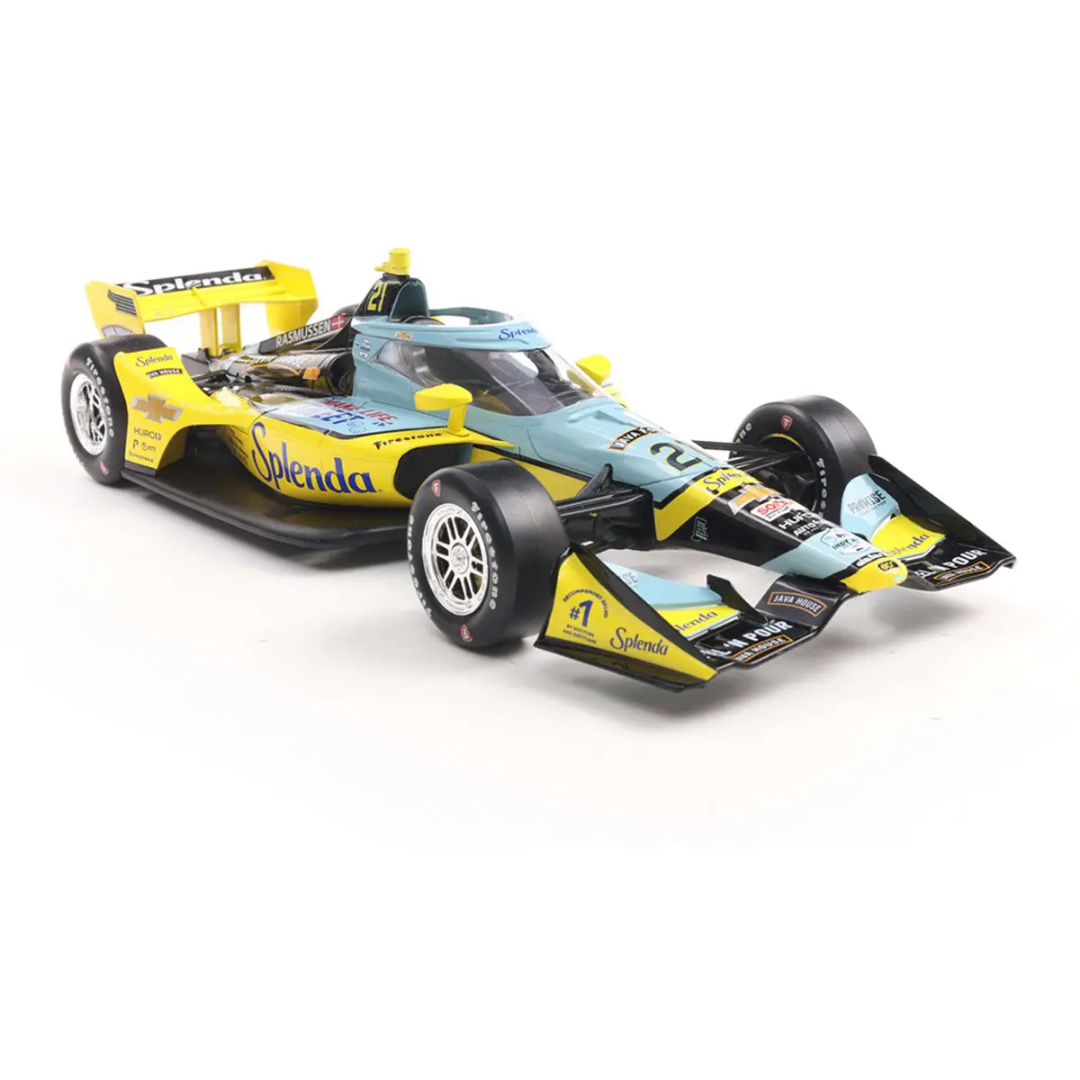 1:18Th Ed Carpenter Racing Christian Rasmussen #21 Splenda 2026 2