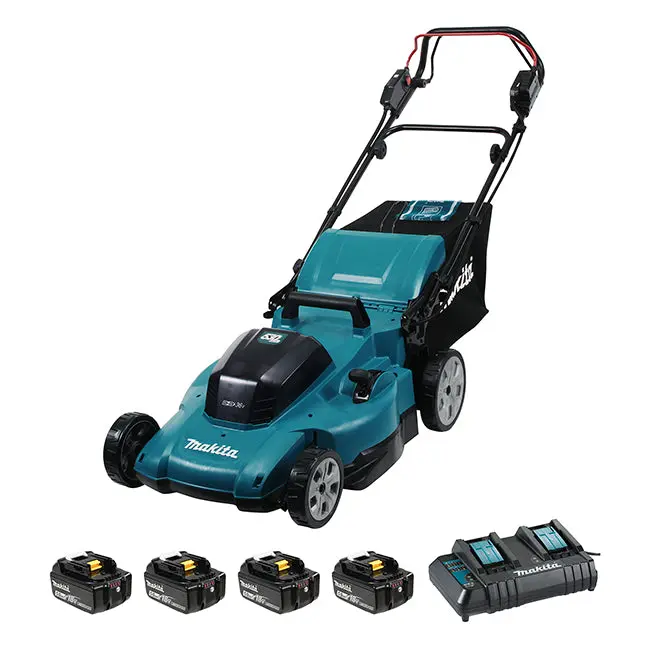 Makita Dlm539ct4 36V(18Vx2) Lxt 21 In. Self Propelled Lawn Mower Kit (5.0Ah X 4) 1