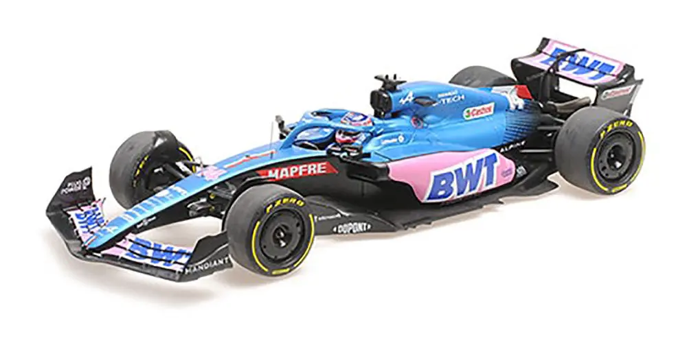 1:18Th Bwt Alpine F1 Team #14 Fernando Alonso 2022 Australian Gp 1