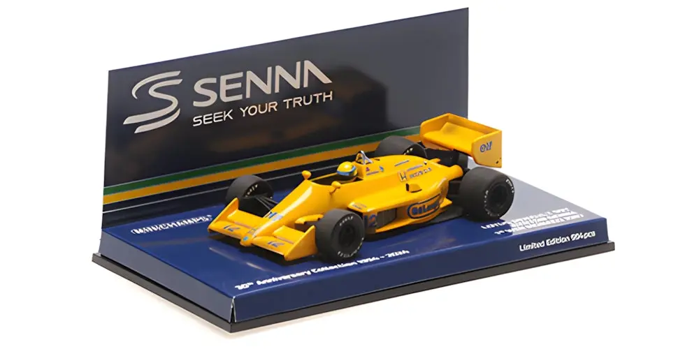 1:43Rd Lotus Honda 97T Ayrton Senna 1987 1St Monaco Win 1