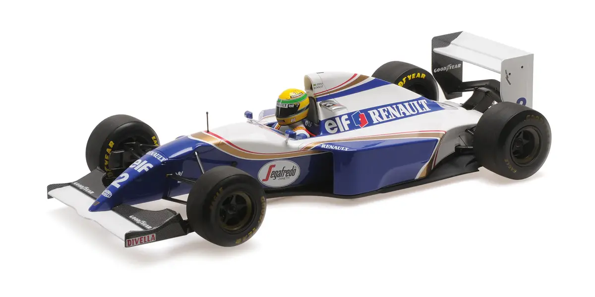 1:12Th Williams Renault Fw16 Ayrton Senna 1994 Imola Gp 1