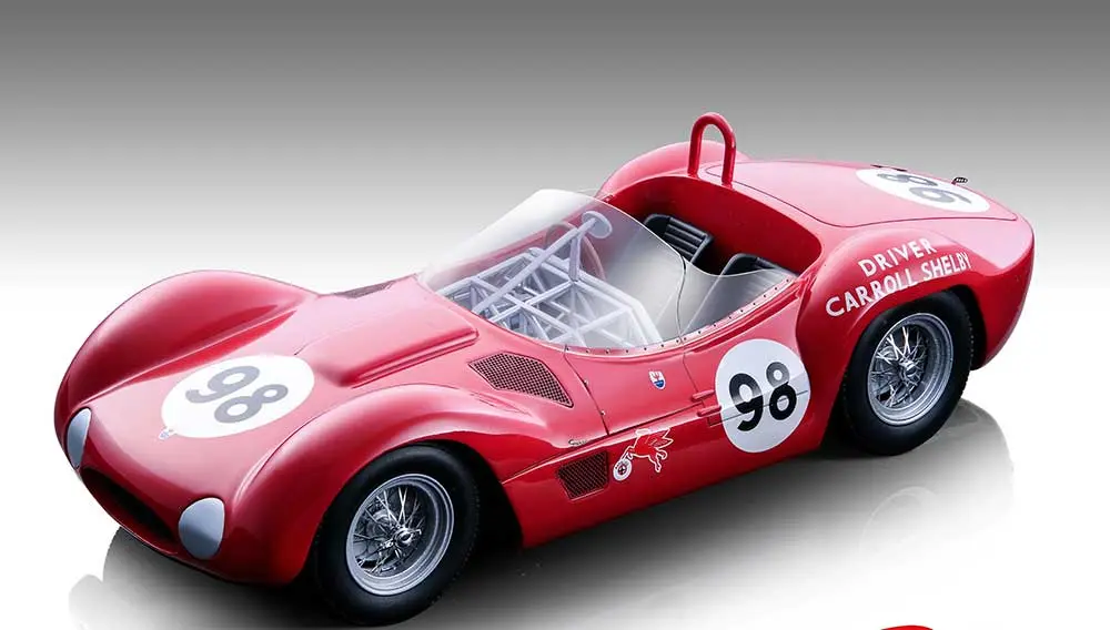 1:18Th Maserati Tipo 61 Birdcage Carroll Shelby Riverside Gp Winner 1960 1