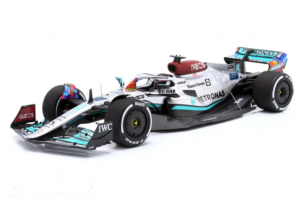1:18Th Mercedes-Amg Petronas F1 W13 George Russell, #63 Miami Gp 2022 1