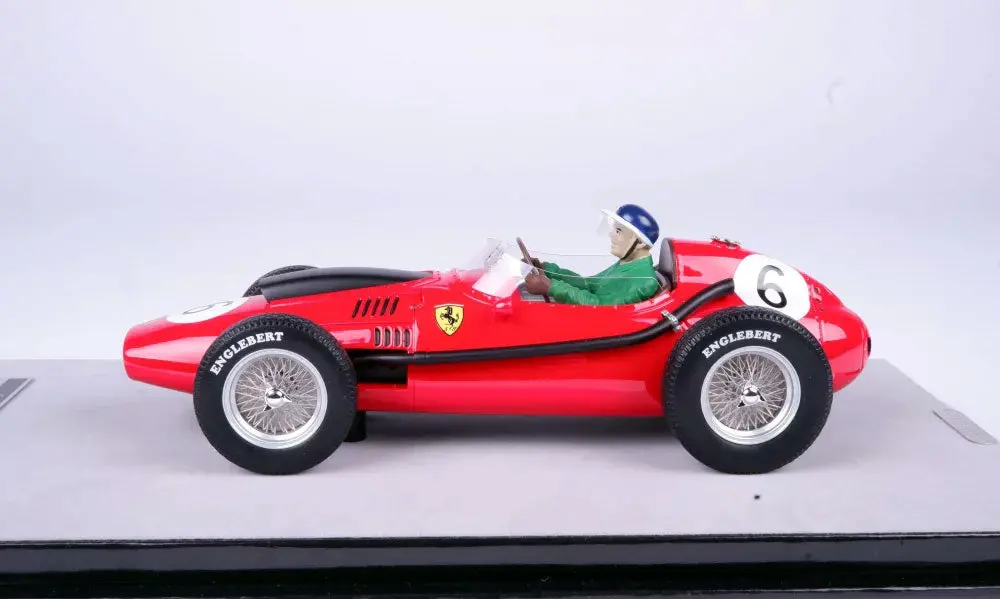 1:18Th Ferrari Dino 246 F1 #6 Mike Hawthorn Marocco Gp 1958 W/Driver Figure 1