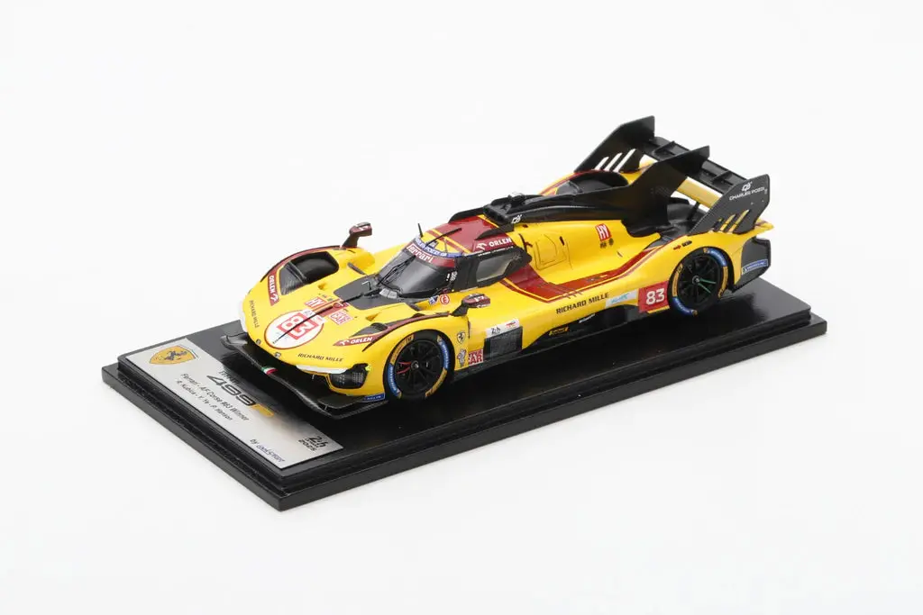 1:43Rd Ferrari 499P Le Mans Winner #83 2025 Yellow 1