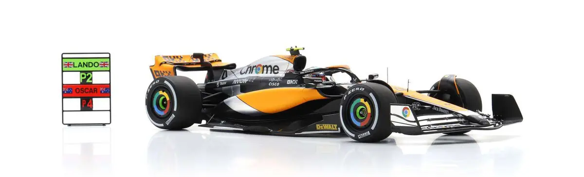 1:18Th Mclaren Mcl60 Lando Norris #4 British Gp 2Nd Pl 2023 1