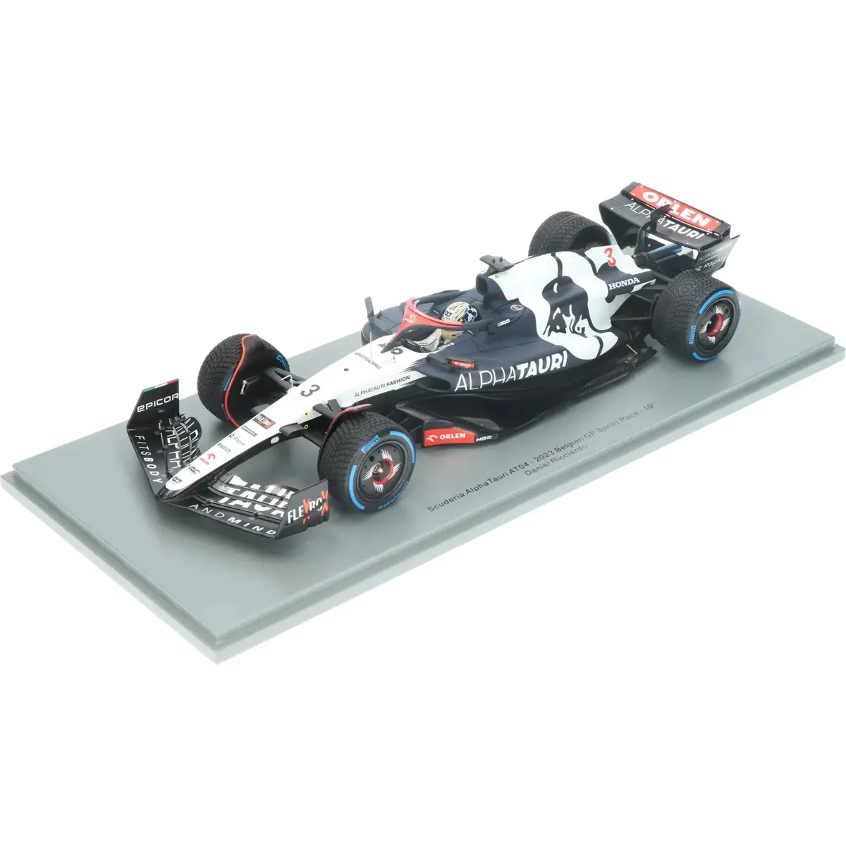 1:18Th Alpha Tauri Daniel Ricciardo #3 Belgian Gp 2023 1