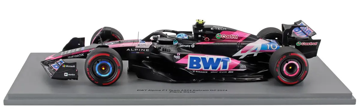 1:18Th Bwt Alpine F1 Team A524 Pierre Gasly #10 Bahrain Gp 2024 1