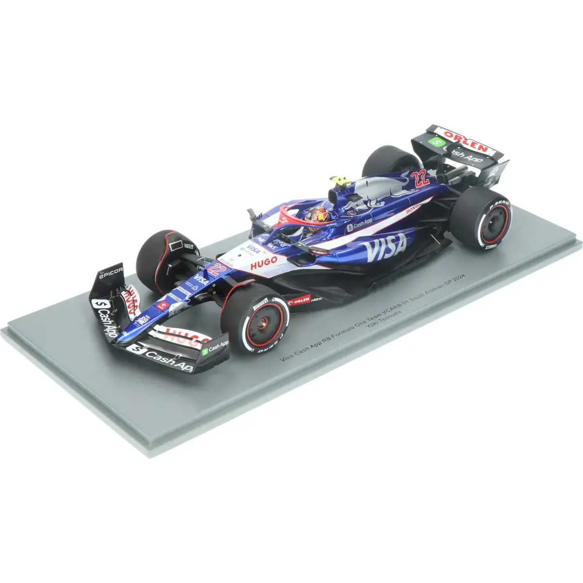 1:18Th Visa Cash App Rb Yuki Tsunoda #22 Saudi Arabian Gp 2024 1