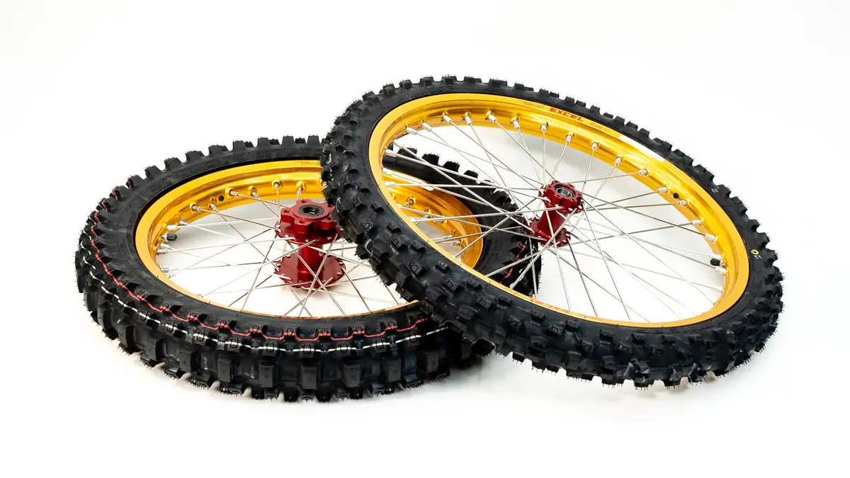Excel 18/21 Complete Wheel & Tire Combo For Small Emoto 2