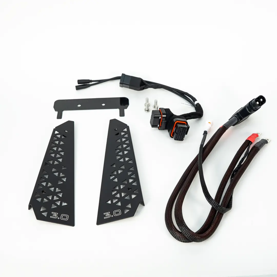 Ebmx X-9000-V3 E-Ride Pro 3.0 (Without Circuit Breaker) Harness And Mounting Kit 1