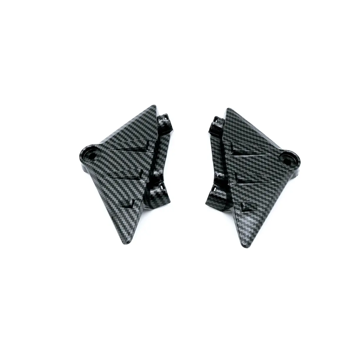 Surron Ultra Bee - Simulated Carbon Fiber Side Plate Brackets 1