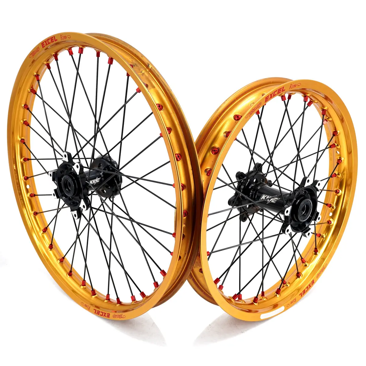 Kke 18/21 Wheels W/ Excel Rims  (No Tires) 1