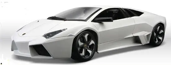 Lamborghini Reventon White 1:18Th Bburago Diecast 1