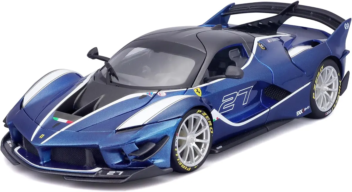 1:18Th Ferrari Fxx K Evo #27 Blue 1
