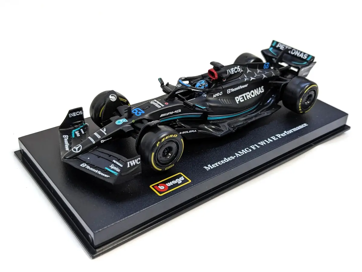 1:43Rd Scale Mercedes Amg F1 W14 George Russell #63 2023 1