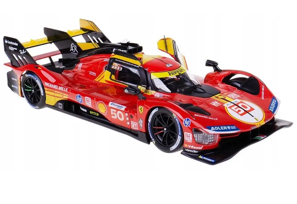 1:24Th Ferrari 499P Lmh Winner Le Mans 2024 #50 Red 1