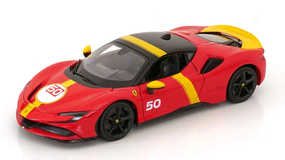 1:18Th Ferrari Sf90 Stradale #50 Assetto Fiorano 1