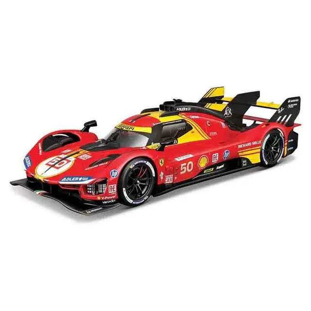 1:18Th Ferrari 499P Le Mans 2024 Winner #50 Red 1