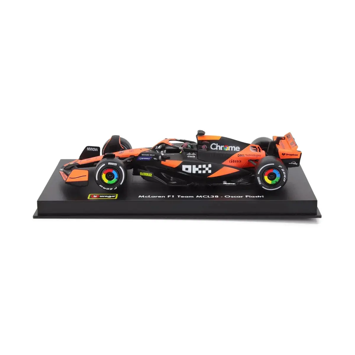 1:43Rd Scale Mclaren Racing Mcl38 Oscar Piastri #81 Miami Gp 1