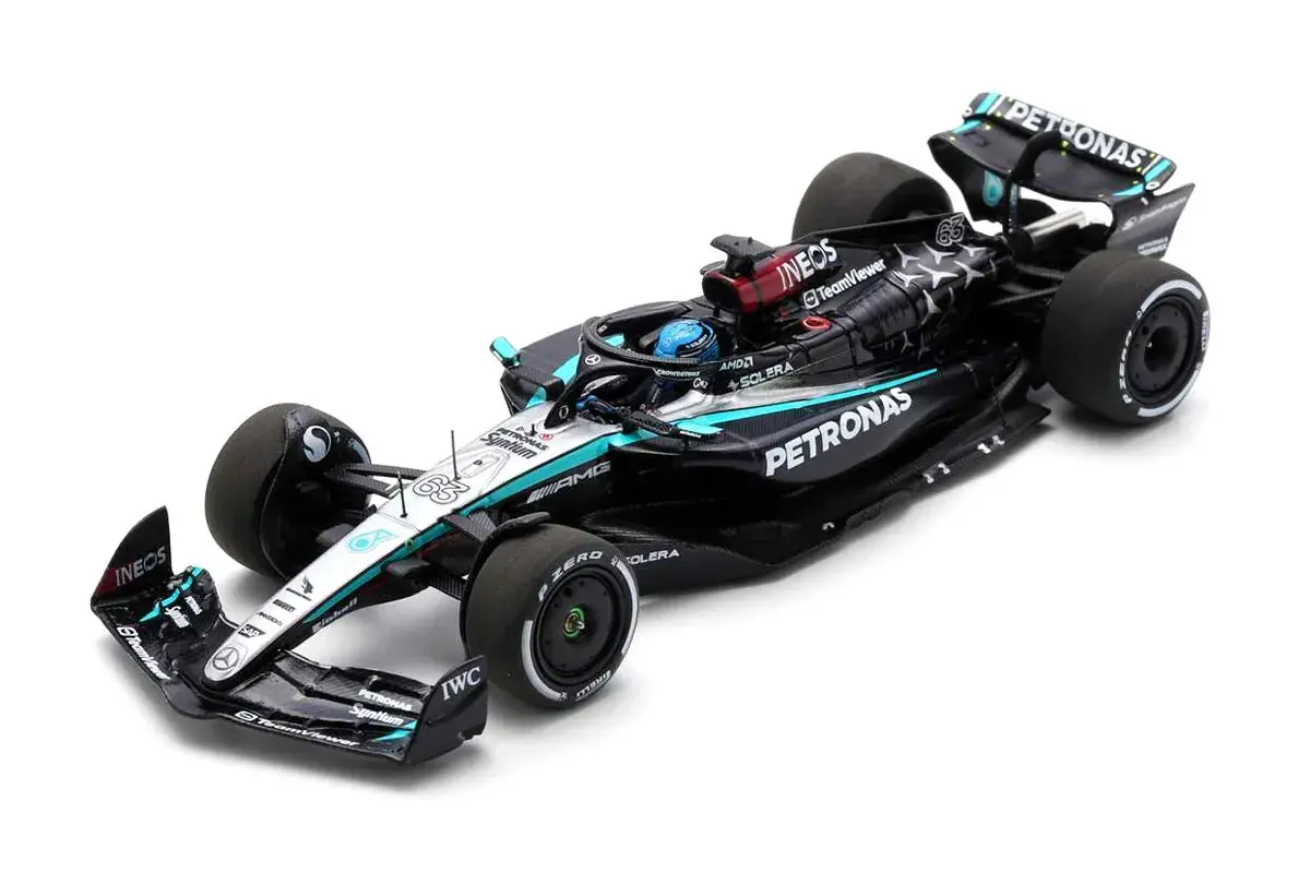 1:43Rd Scale Mercedes Amg F1 W15 George Russell #63 2024 1