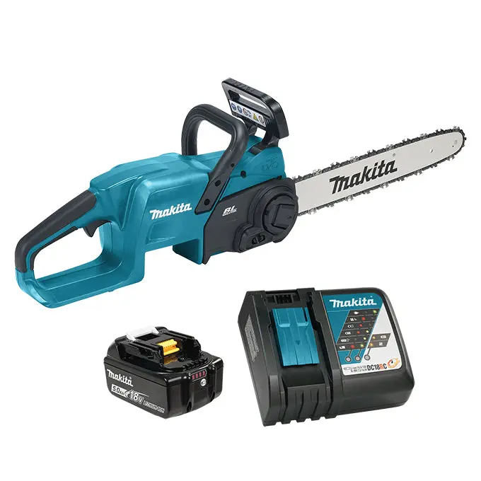Makita Duc407rtx2 18V Lxt Brushless 16 In. Rear Handle Chainsaw Kit (5.0Ah X1) 1