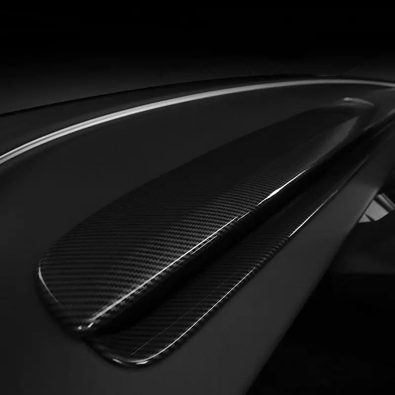 Dashboard Cap Cover For For 2024+ Model 3 Highland (Carbon Fiber Pattern Abs) 1