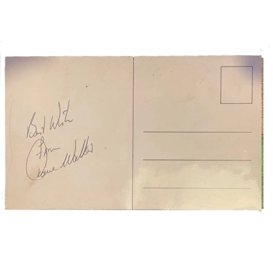 Lotus 72 Dave Walker Autograph 1