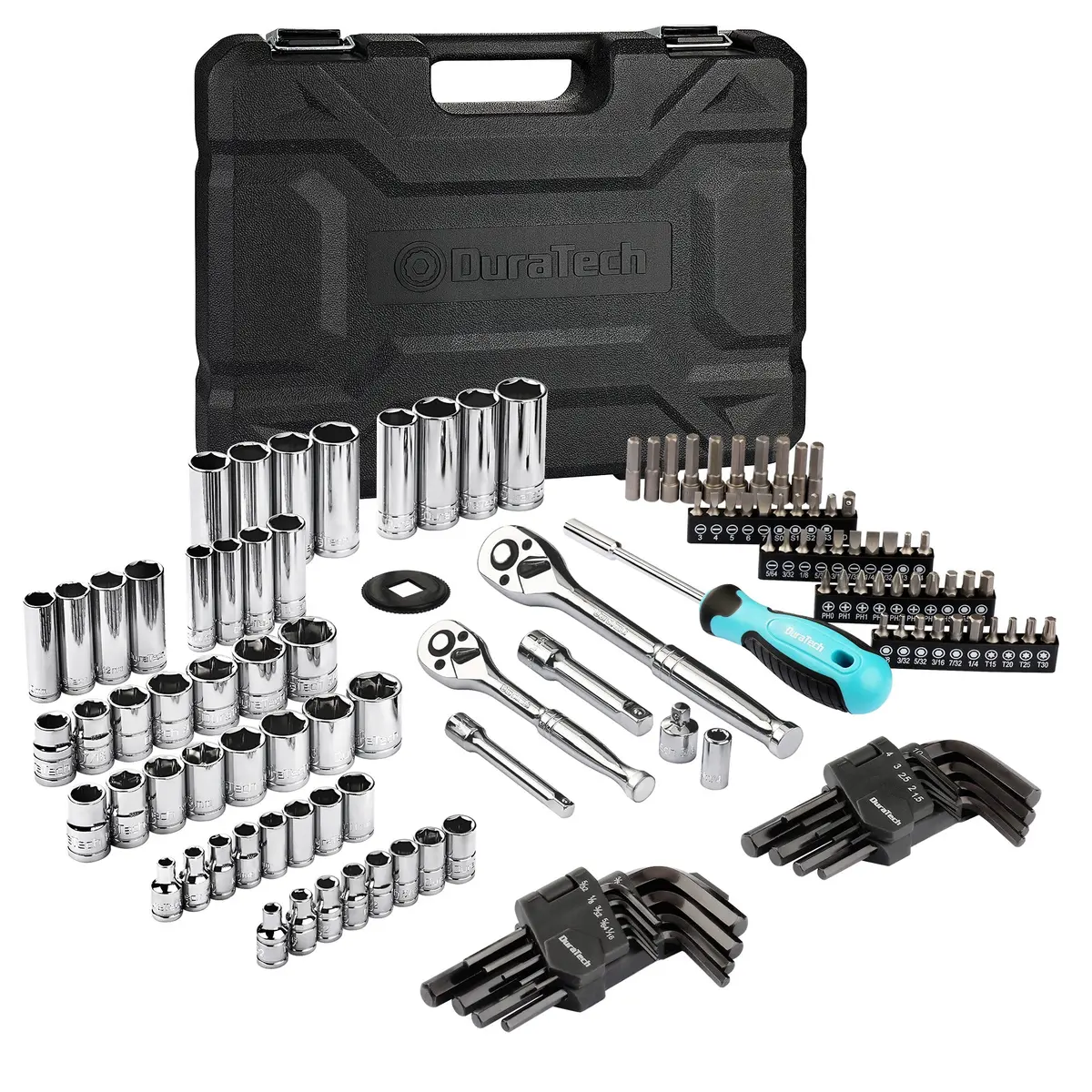 Duratech 121 Pc Socket Set 1