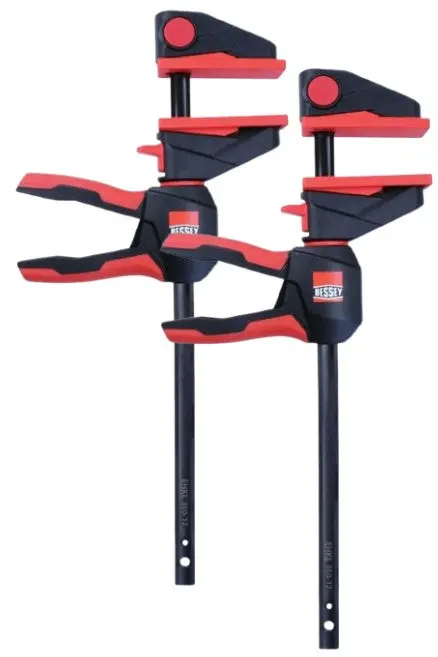 Bessey Ehkl360-12-Set 12 In. X 3-1/8 In. Trigger Clamp With 360 Rotating Handle (2-Pack) 1