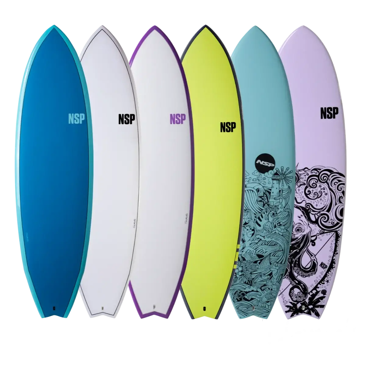 Surftech Nsp Fish Elements Surfboard 3