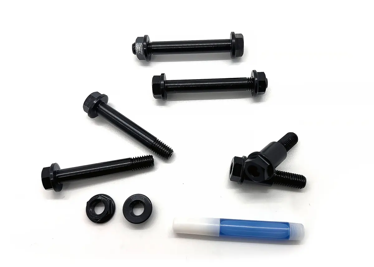 Heavy Hitter 4140 Chromoly E Ride Linkage/Triangle/Shock Bolt Upgrade Kit 1