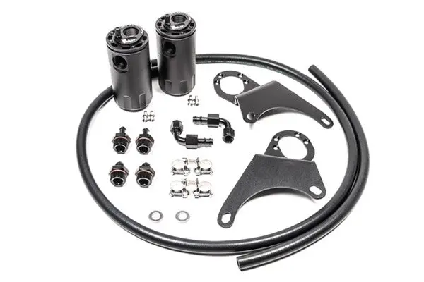 Dual Catch Can Kit, Evo 8-9, Fluid Lock 1