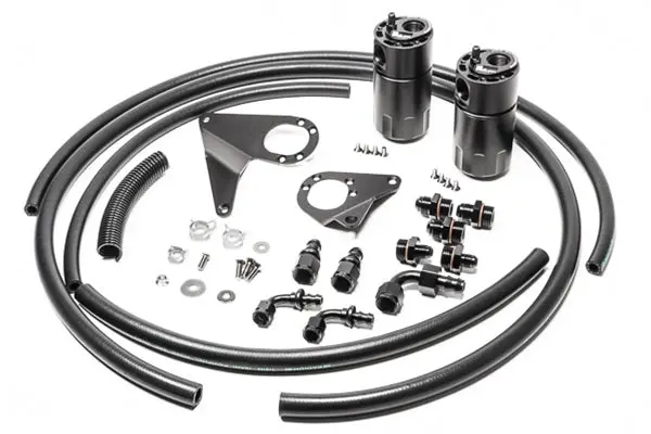 Dual Catch Can Kit, Evo X, Fluid Lock 1