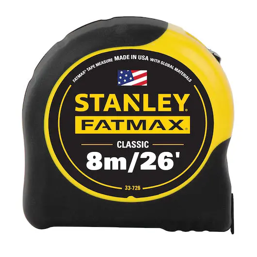 Stanley Fatmax Fmht33826s 26 Ft. / 8M X 1-1/4 In. Tape Measure 1