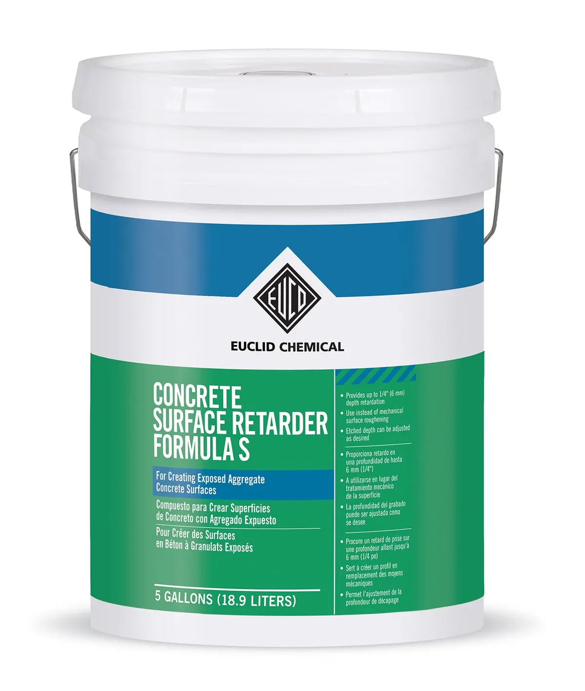 Euclid 18.9-Litre Concrete Surface Retarder Formula S For Exposed Aggregate Surfaces 1