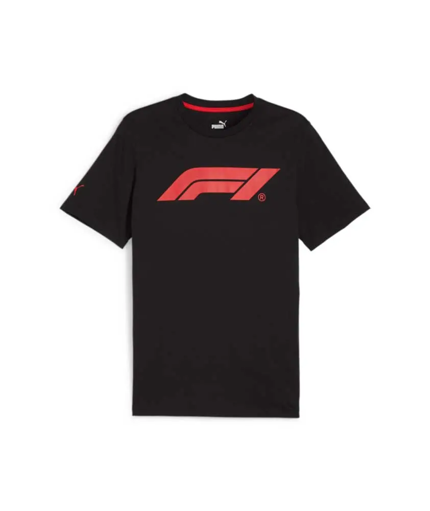 Puma X F1 Ess Logo Tee Black 1
