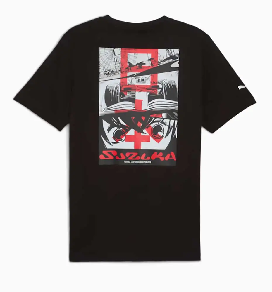 Puma X F1 Japan Gp Tee Shirt Black 1
