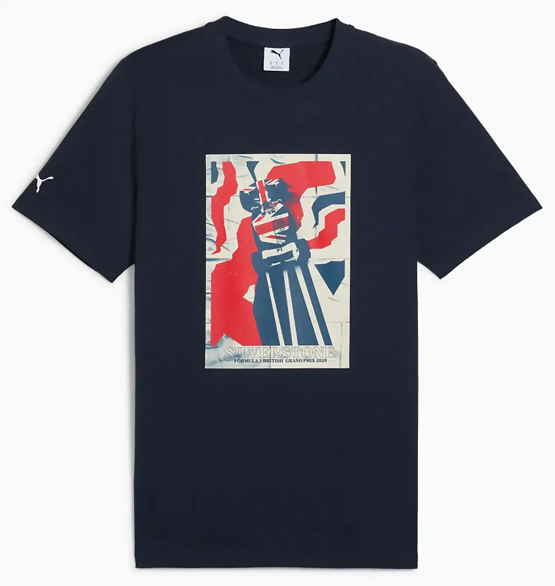 Puma X F1 British Gp Tee Shirt Navy 1