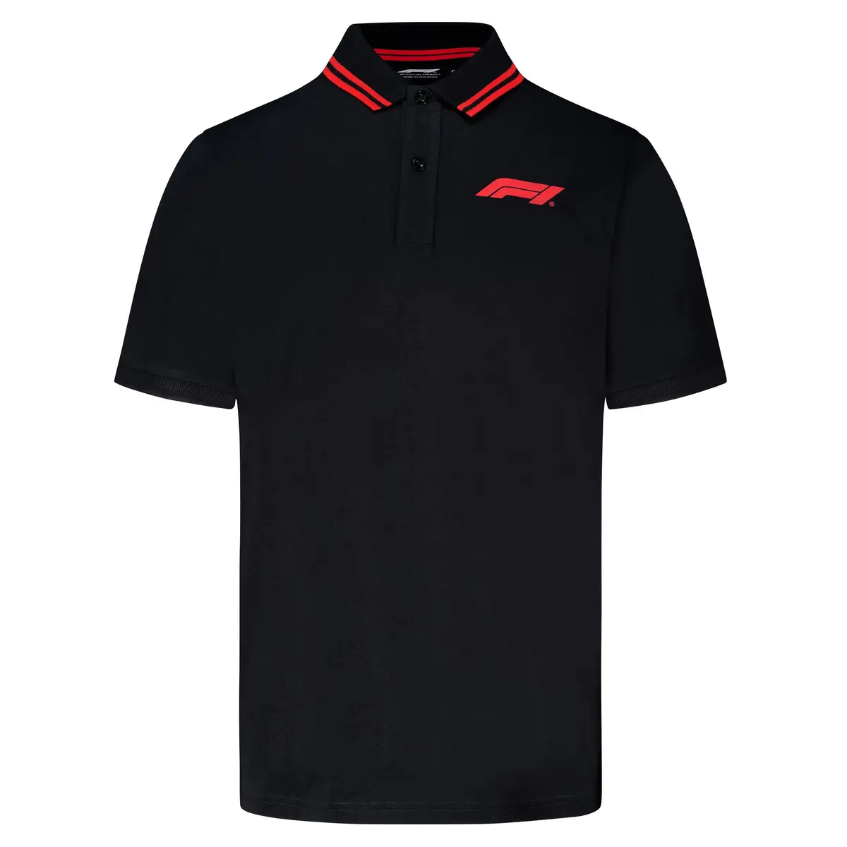 Puma X F1 Tech Logo Polo Shirt Black 1