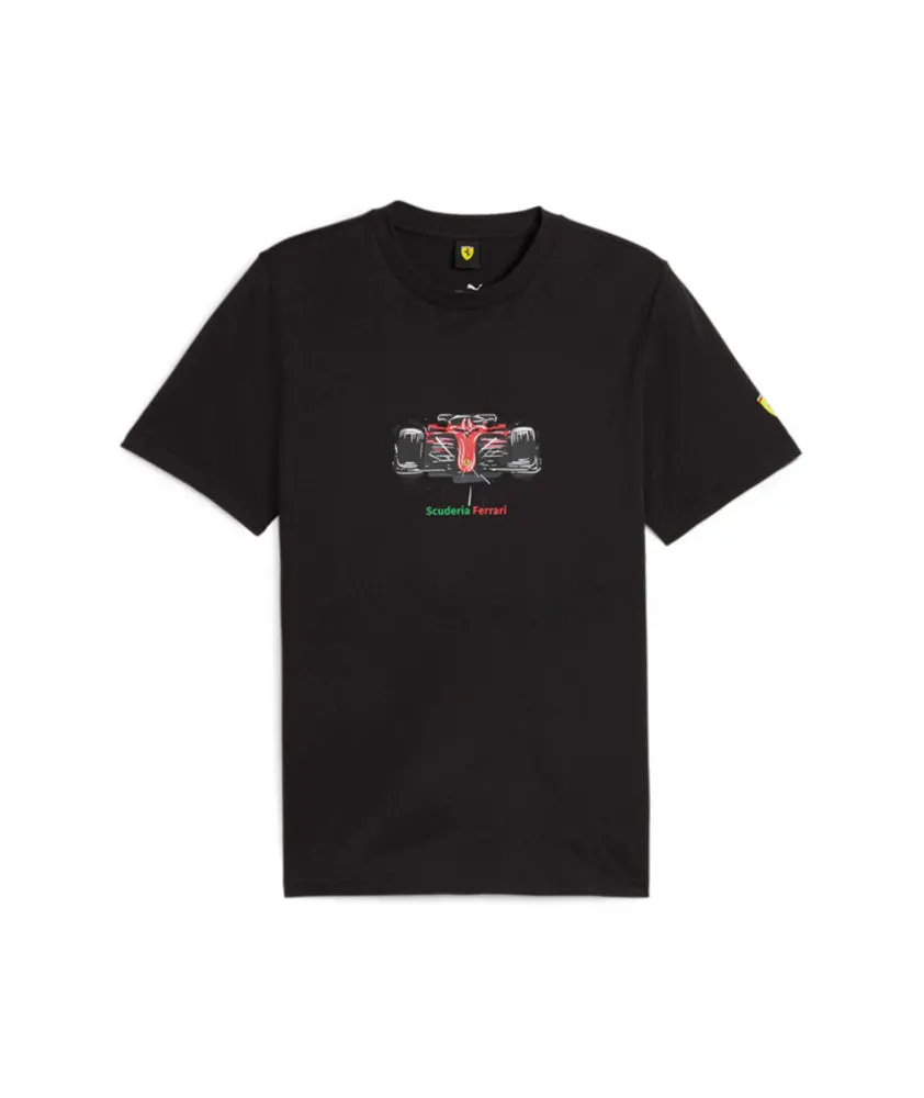 Puma Scuderia Ferrari Race Car Tee Black 1